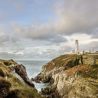 Buy canvas prints of South Stack Island by Dan Davidson