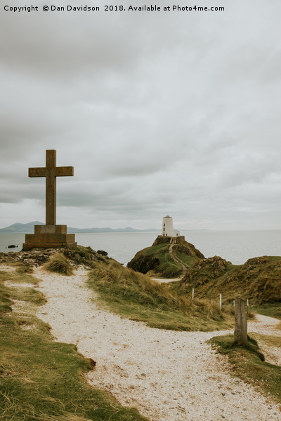 Ynys Llanddwyn Anglesey Picture Board by Dan Davidson