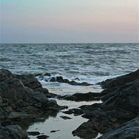 Buy canvas prints of Bracelet Bay Gower Peninsula by Dan Davidson
