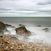 Buy canvas prints of Lyme Bay by R K Photography