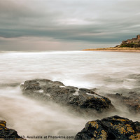 Buy canvas prints of Bamburgh Castle by R K Photography