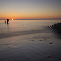 Buy canvas prints of Happisburgh by R K Photography
