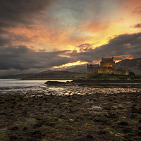 Buy canvas prints of Eilean Donan Castle by R K Photography
