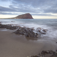 Buy canvas prints of  Tenerife La Tejita beach by R K Photography