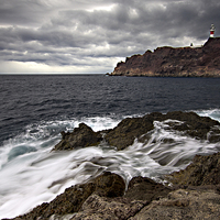 Buy canvas prints of Punta de Teno Lighthouse by R K Photography