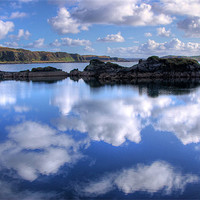 Buy canvas prints of Easdale Island by R K Photography