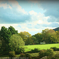 Buy canvas prints of Gren Fields and Open Spaces. by Heather Goodwin