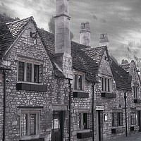 Buy canvas prints of The Three Gables- Bradford on Avon by Heather Goodwin