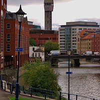 Buy canvas prints of The Shot Tower, Bristol. by Heather Goodwin
