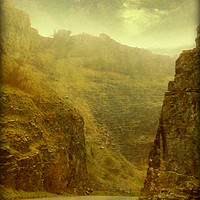 Buy canvas prints of Cheddar Gorge. by Heather Goodwin
