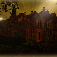 Buy canvas prints of The Manse. by Heather Goodwin