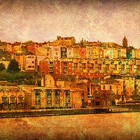 Buy canvas prints of Baltic Wharf, Bristol. by Heather Goodwin