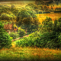 Buy canvas prints of The Village. by Heather Goodwin
