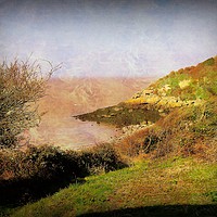 Buy canvas prints of Cleveland Cliff Top . by Heather Goodwin