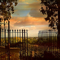 Buy canvas prints of View from the Terrace. by Heather Goodwin