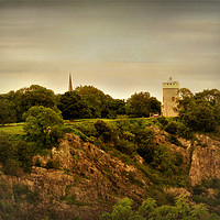 Buy canvas prints of Bristol's Observatory by Heather Goodwin