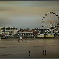 Buy canvas prints of Weston Super Mare Waterfront. by Heather Goodwin