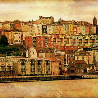Buy canvas prints of Bristol's Baltic Wharf. by Heather Goodwin