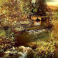 Buy canvas prints of The Stream by Heather Goodwin