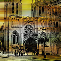Buy canvas prints of Bristol Cathedral by Heather Goodwin