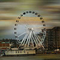 Buy canvas prints of The Observation Wheel by Heather Goodwin