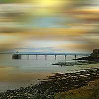 Buy canvas prints of Clevedon Pier by Heather Goodwin