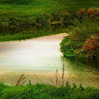 Buy canvas prints of River Bend by Heather Goodwin