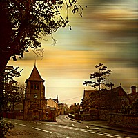 Buy canvas prints of The Clock Tower by Heather Goodwin
