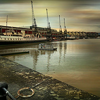 Buy canvas prints of Bristol Docks by Heather Goodwin