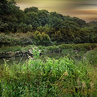 Buy canvas prints of River Valley by Heather Goodwin