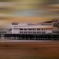 Buy canvas prints of The Grand Pier by Heather Goodwin