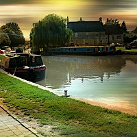 Buy canvas prints of Messing  About on the River by Heather Goodwin