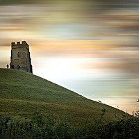 Buy canvas prints of Evening At Glastonbury by Heather Goodwin
