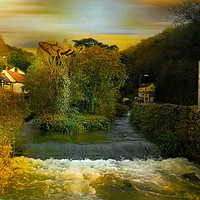 Buy canvas prints of Ever Flowing Waters by Heather Goodwin