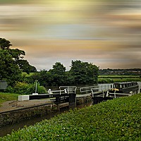 Buy canvas prints of Travelling Towards Bath by Heather Goodwin