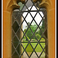 Buy canvas prints of The Bishop's Window. by Heather Goodwin