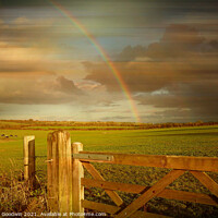 Buy canvas prints of Rainbow's End by Heather Goodwin