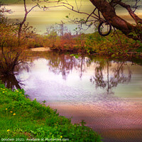 Buy canvas prints of Tranquil River by Heather Goodwin