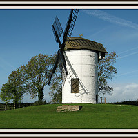Buy canvas prints of Ashton Windmill, Chapel Allerton. by Heather Goodwin