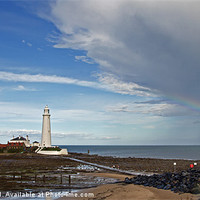 Buy canvas prints of Rainbow After The Storm by David Pringle