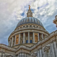 Buy canvas prints of St Paul’s Cathedral by David Pringle