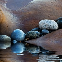 Buy canvas prints of Reflected Stones by David Pringle