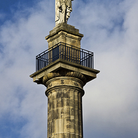 Buy canvas prints of Greys Monument in Newcastle by David Pringle