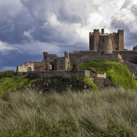Buy canvas prints of Bamburgh Castle by David Pringle