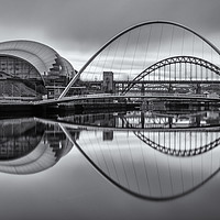 Buy canvas prints of Newcastle Quayside by David Pringle