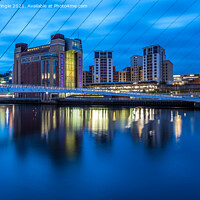 Buy canvas prints of BALTIC & Gateshead Millennium Bridge by David Pringle