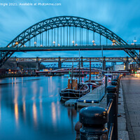 Buy canvas prints of Tyne Bridge Newcastle  by David Pringle