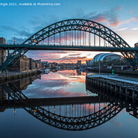 Buy canvas prints of Tyne Bridge Newcastle by David Pringle