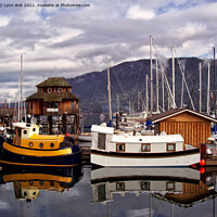 Buy canvas prints of Cowichan Bay Vancouver Island by Lynn Bolt