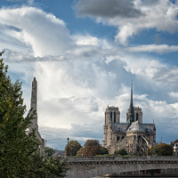Buy canvas prints of Notre Dame Paris by Lynn Bolt
